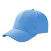 Yellow pure cotton baseball cap, breathable and sweat-absorbent soft top Adjustable casual sun hat Item Picture